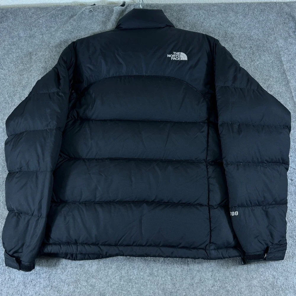 VINTAGE The North Face Nuptse 700 Puffer Jacket Mens Small Black Down Gorpcore
